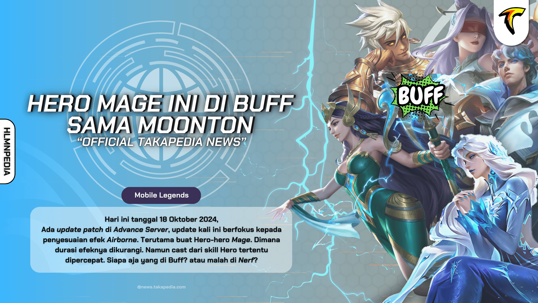 Mage Ini di Buff Sama Moonton - Update Patch 1.9.30